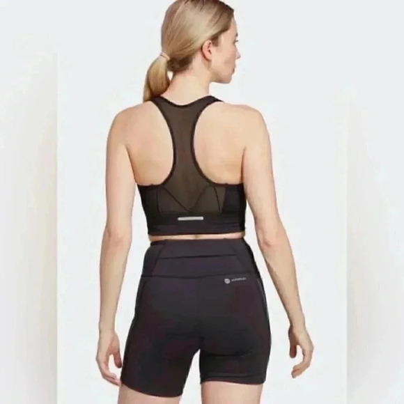 NWT Adidas medium support running pocket performance bra M - Picture 4 of 4